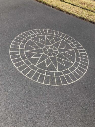 Spray Pave Rosette